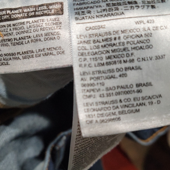 Mens Levis 517 dark denium boot cut Jens 39 x 31 - Picture 12 of 12